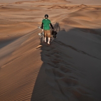 Sandboard-Namib Desert
